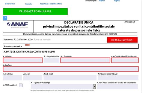 A Ap Rut Noua Declara Ie Unic Pdf Inteligent