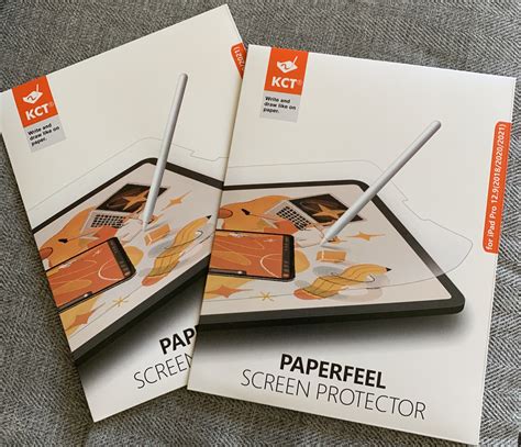 Lot Of Kct Packs Paperfeel Screen Protector Compatible With Ipad