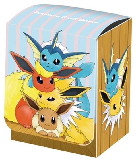 Pokemon Center Japan Exclusive Friendly Eeveelutions Deck Box