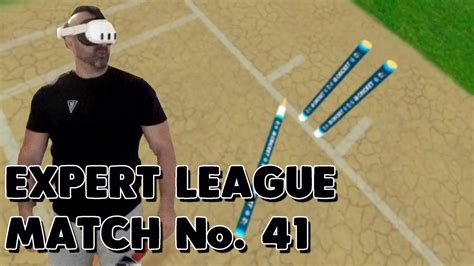 Ib Cricket Expert League Match 41 This Is Vr Cricket On The Meta