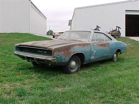 One Of 906 1968 Slant Six Dodge Charger Barn Finds