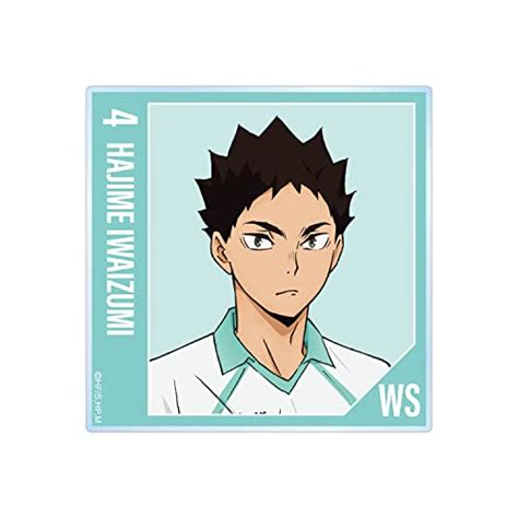 Haikyu Iwaizumi Hajime Uniform Ver Acrylic Coaster — Ninoma