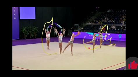 Group 3 Ribbons And 2 Balls Bul Wcc Cluj Napoca 2023 30 850🥉 Youtube