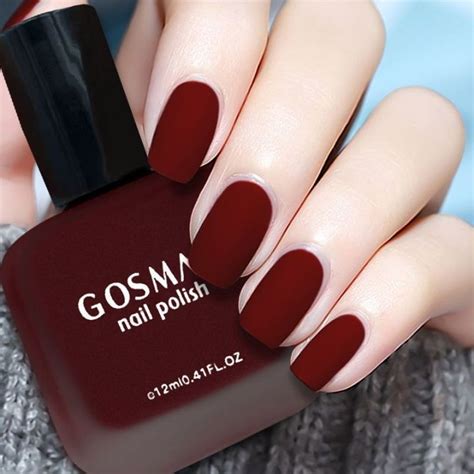Matte Nail Polish No Need To Use UV Lamp Fast Dry Nude Pink Nail Polish