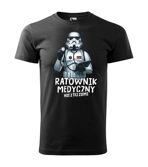 Koszulka M Ska Ratownik Medyczny Nie Z Tej Ziemi Star Wars Szafa Medyka