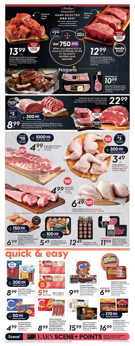 Sobeys Safeway Ab Sk Mb Flyer July To August