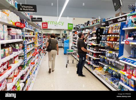 Asda Supermarket Interior Hi Res Stock Photography And Images Alamy