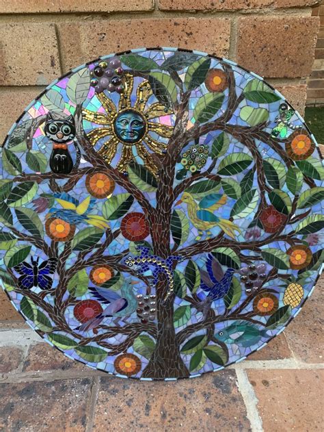 Tree Of Life Mosaic Tree Mosaic Mosaic Tile Art Mosaic Art