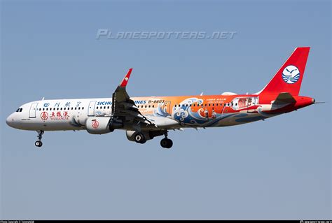 B 8603 Sichuan Airlines Airbus A321 211 WL Photo By TommyNGB ID