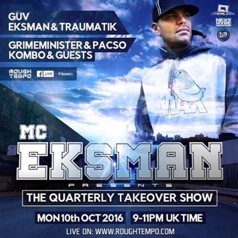 Stream DJ GUV MC EKSMAN MR TRAUMATIK ROUGH TEMPO 2016 LIVE By