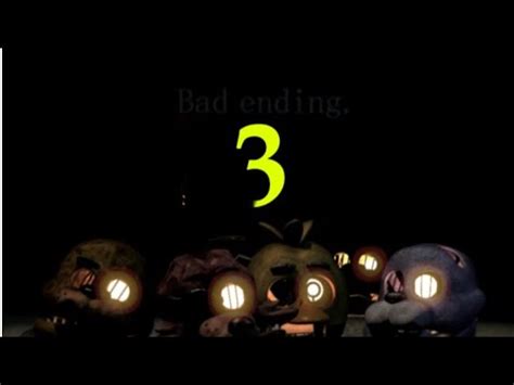 Fnaf Bad Ending Last Part For Good Ending In Description Youtube