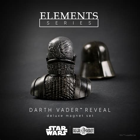 Darth Vader™ Reveal Magnet Set - Regal Robot