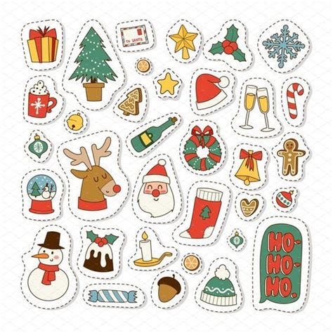 Aesthetic Christmas Stickers