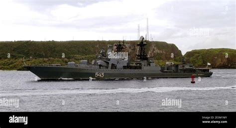 marshal shaposhnikov destroyer stock photo alamy