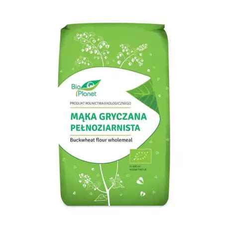 Mąka Gryczana Pełnoziarnista BIO Ekologiczna 1 kg Bio Planet sklep