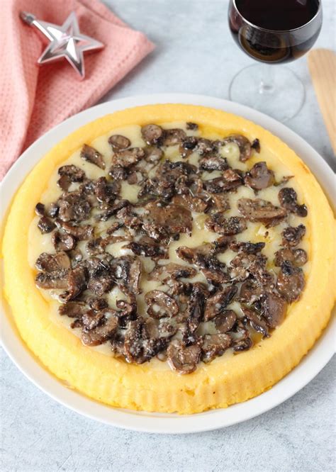 Crostata Di Polenta Funghi E Formaggio Incucinaconlucy