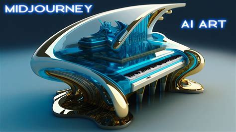 Midjourney AI Art Futuristic Grand Pianos YouTube