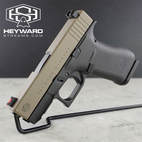 Complete Slide Assembly For Glock X Hs Oem Style Fde Finish Mm