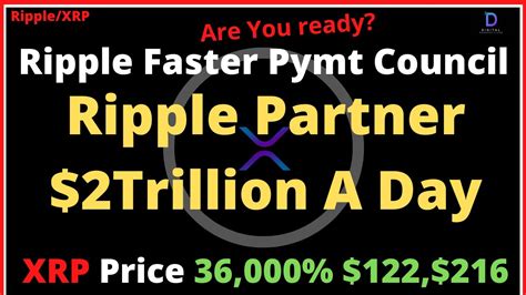 Ripple Xrp Ripple Faster Payments Council Ripple Partner Trillion