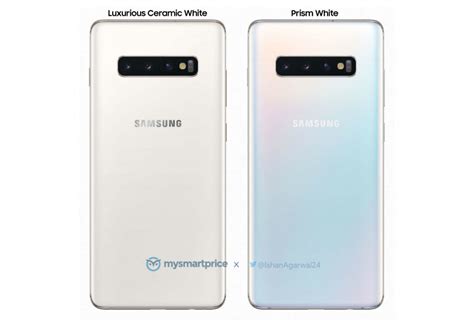 Our First Look At The Galaxy S10 In Luxurious Ceramic White