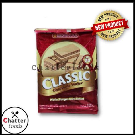 Khong Guan Classic Wafer Chocolate 350gram Lazada Indonesia