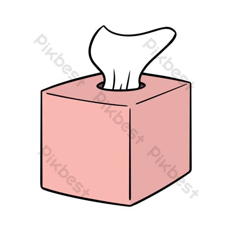 Tissue Box Cartoon Vector Illustration PNG Images | PSD Free Download ...