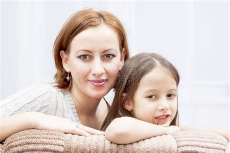 Happy Mother With Her Daughter - Happy Moments Stock Photo - Image of