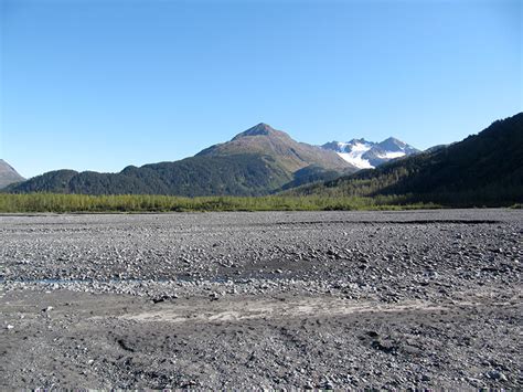 Patterns of the Exit Glacier Outwash Plain