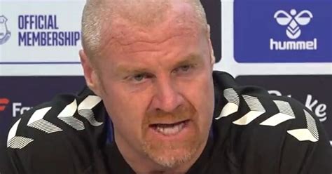 'The story behind that' - Sean Dyche reveals new…