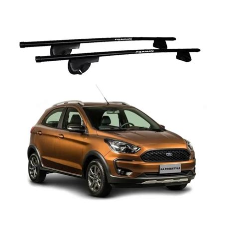 Rack Teto Travessas Ford Ka Freestyle Bagageiro Eqmax Alpha No Shoptime