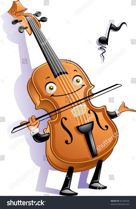 Violin Cartoon Stock Photo Shutterstock