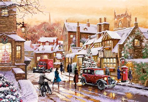 Puzzle Pays D Hiver Vintage Castorland Pi Ces Puzzles