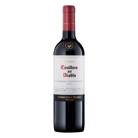 Vinho Tinto Seco Cabernet Sauvignon Casillero Del Diablo Reserva 2018