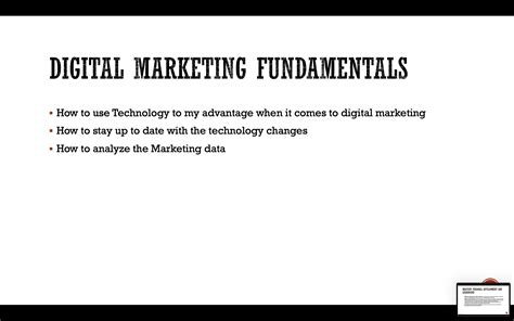 Digital Marketing Fundamentals – Daniela Erskine’s – Mastery Journal