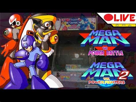 PLATINANDO OS MEGA MAN S DE ARCADE The Power Battle E The Power