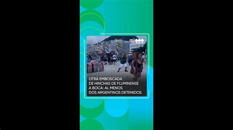 Otra Emboscada De Hinchas De Fluminense A Boca Al Menos Dos