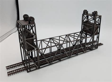 Double Track Lift Bridge Model Kit, N-scale - Etsy