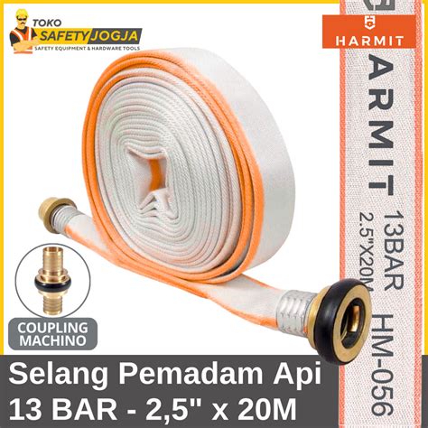 Jual Selang Hydrant Pemadam Fire Hose Kanvas Bar Inch X Meter