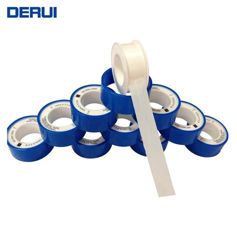 Low Density Waterproof 12mm 19mm 25mm PTFE Thread Sealant Tapes China