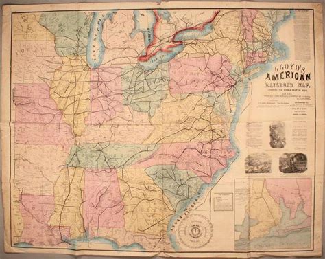 Lloyds American Railroad Map Showing The Whole Seat Of War Lloyd James T 3915567466