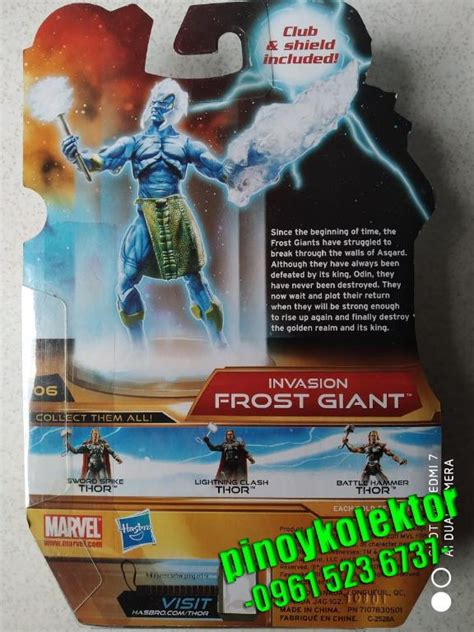 Thor The Mighty Avenger Invasion Frost Giant Action Figure Hobbies