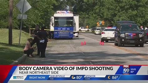 Impd Bodycam Shows Officer Shoot Armed Man In Back Youtube