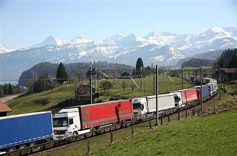 Swiss Transalpine rolling road traffic increases - International ...