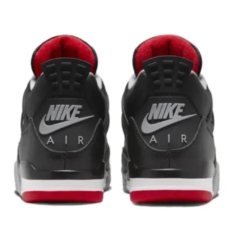 Nike Air Jordan 4 Retro Military Black Retro Basketball Shoes Men's ...