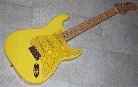 Extremely Yellow Stratocaster Friday 204 Stratocaster Guitar