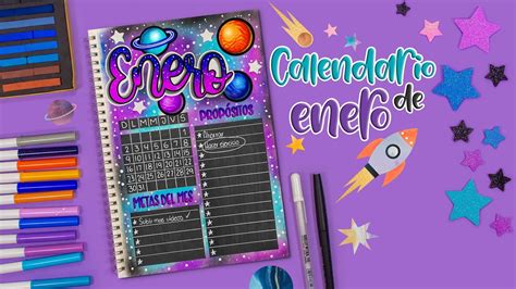 Cómo hacer tu CALENDARIO de ENERO BULLET JOURNAL IDEAS YouTube