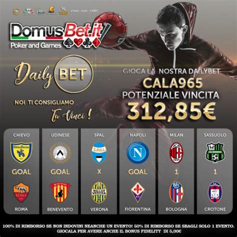 Serie A Domusbet Lancia La Sua Daily Bet Con Una Potenziale Vincita Di