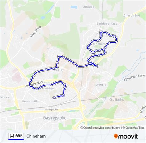 Route Schedules Stops Maps Chineham Updated