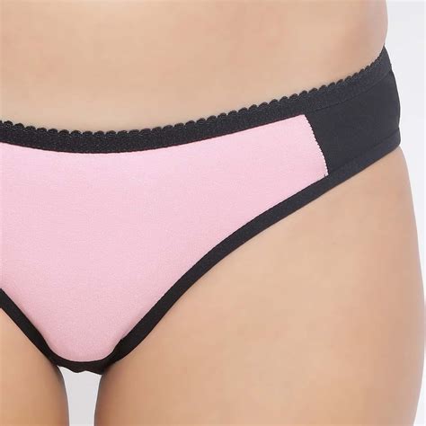 Clovia Pack Of 2 Low Waist Colourblocked Bikini Panty Multi Color Buy