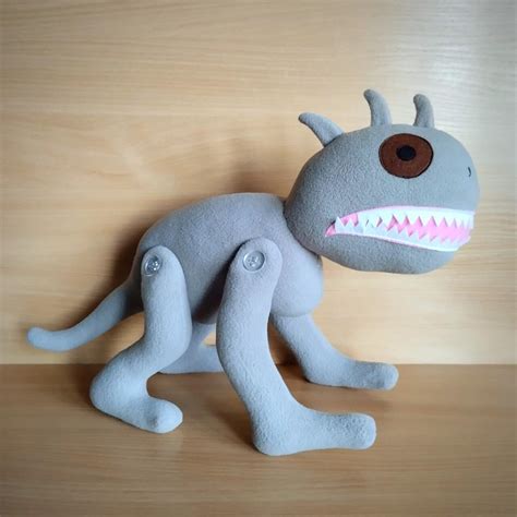 The Behemoth Plush Inspired By Trevor Henderson Soft Toy Monster Plush